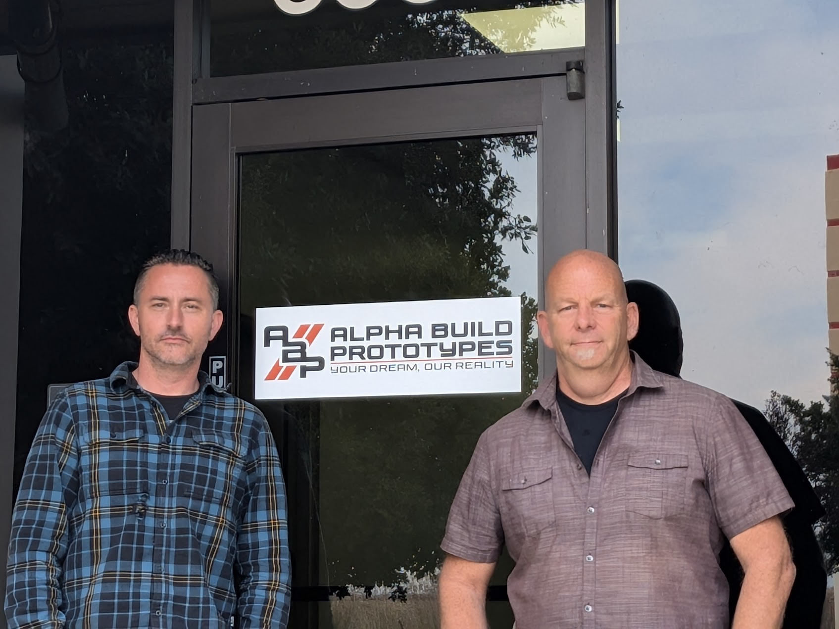 Dan Gallmeister and Krzys Juszcze Co-founders of Alpha Build Prototypes, a prototype engineering company.